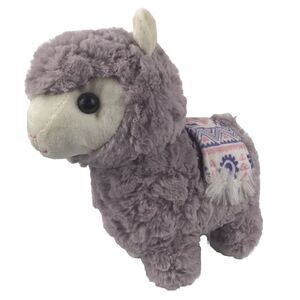 Kellytoy Alpaca Llama Plush Purple Lavender 9'' Stuffed Animal Toy 2018